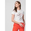 Tshirt casual f doamna cu... white-l,  Tricouri | electropc.ro