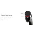 520358 anvelopa tannus airless new slick 700x23c midnight negru,  Accesorii ciclism | electropc.ro