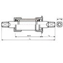 Monobloc fat bike 120mm/179.5mm m-wave,  Piese ciclism | electropc.ro