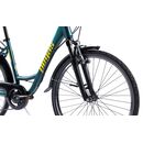 Bicicleta oras pegas comoda verde pin ( al),  Biciclete | electropc.ro