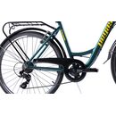 Bicicleta oras pegas comoda verde pin ( al),  Biciclete | electropc.ro