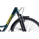 Bicicleta oras pegas comoda verde pin ( al),  Biciclete | electropc.ro