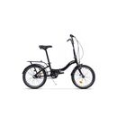 Bicicleta pliabila pegas camping 3s negru mat ( al ),  Biciclete | electropc.ro