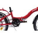 Bicicleta pliabila pegas camping 3s rosu corsa ( al ),  Biciclete | electropc.ro