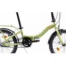 Bicicleta pliabila pegas camping 3s verde pastel ( al ),  Biciclete | electropc.ro