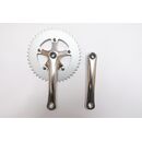 Angrenaj pegas ss-8101 foaie 46t, brat aluminiu 165mm, bcd 110mm, ax 103mm, argintiu,  Piese ciclism | electropc.ro