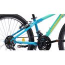 Bicicleta pegas mini drumet 24'' turcoaz bleu,  Biciclete | electropc.ro