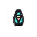 Rucsac pegas cu semnalizare 48led, culoare led verde rosu, baterie litiu reincarcabila 850mah, 420x300x200, albastru negru,  Echipament ciclism | electropc.ro
