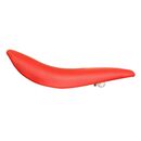 Sa pegas str1+2 hl-2606 piele vaca, spuma densitate mare, lungime: 21.5 inch, rosu mat,  Piese ciclism | electropc.ro