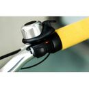 Semnalizator cu sonerie pegas f21-bcs-b, semnalizator 73x21x32mm, 9 led, baterii 2xcr2032, autonomie 120 ore, cablu 155 cm,  Accesorii ciclism | electropc.ro