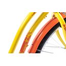 Bicicleta oras pegas strada 2 galben pastel,  Biciclete | electropc.ro