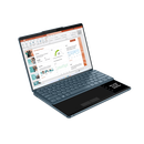 Laptop lenovo yoga book 9 13iru8, 2x 13.3" 2.8k (2880x1800) oled 400nits glossy / anti-fingerprint, 100% dci-p3, eyesafe®, dolby® vision™, displayhdr™ true black 500, touch, ogm, 10-point multi-touch, intel® core™ i7-1355u, 10c (2p + 8e) / 12t, p-core 1.7,  Laptopuri | electropc.ro