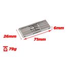 Mini set scule pegas 8 in 1 otel cr-v, imbus 2, 3, 4, 5, 6mm, surubelnita dreapta 5mm, surubelnita cruce ph 1, torx t25, culoare argintiu,  Accesorii ciclism | electropc.ro