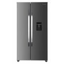 Side by side fram fsbs-hm440nfxwde++, full no frost, compresor inverter, dozator de apa, clasa energetica e, display led cu control touch, capacitate totala: 439l, capacitate frigider: 288l, capacitate congelator: 151l, lumina led, functie smart, functie ,  Side by side | electropc.ro