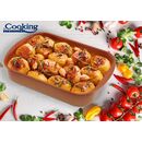 Tava aluminiu 35x25x7.2 cm, cerÂmica do brazil, cooking by heinner,  Tavi copt | electropc.ro
