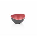 Bol oval bicolor, plastic 14x12.5x7.5 cm,  art of dining by heinner ( mix 2 culori in bax, rosu/ albastru),  Farfurii & Boluri de Servire | electropc.ro