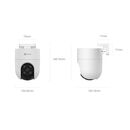 Camera supraveghere video wifi pan & tilt ezviz -h8c-r100-1k3wkfl; senzor:1/2.7" progressive scan cmos;rezolutie 3mp, 1920 × 1080; lentila: 4mm @ f2.0, viewing angle: 46° (vertical), 89° (horizontal), 104° (diagonal) 6mm @ f2.0, viewing angle: 28° (vertic,  Camere supraveghere IP | electropc.ro