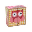 Puzzle din lemn cu animale, 4 piese,  Jocuri educative | electropc.ro