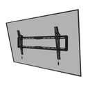 Suport tv perete neomounts by newstar, pentru display-uri 43"-86", suporta pana 70 kg, vesa min. 100x100, vesa max. 800x400, inclinare + 12°, negru,  Televizoare & accesorii | electropc.ro