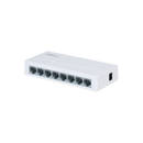 Switch dahua 8 porturi unmanaged, pfs3008-8et-l, interfata: 8 x 10/100 mbps, capacitate: 1.6 gbit, packet forwarding rate: 1.1904 mpps, greutate: 160g, dimensiuni: 132.9 mm × 62.4 mm × 24.0 mm, material carcasa: plastic.,  Switch-uri | electropc.ro