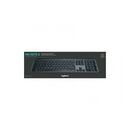 Tastatura logitech mx keys s, iluminare, 2.4ghz&bluetooth, usb-c, us intl layout, graphite/negru,  Tastaturi | electropc.ro