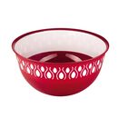 Bol plastic 20 x 9.5 cm, 2 l, art of dining by heinner ( mix 2 culori in bax, rosu/ gri ),  Farfurii & Boluri de Servire | electropc.ro