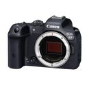 Camera foto canon mirrorless eos r7 body, black, sensor aps-c 32.5 mp,rezolutie sensor imagine: cmos, 22,3 x 14,8 mm, raport de aspect: 3:2, sistem curatare integrat, procesor imagine digic x, montură obiectiv: rf, distanţă focală: 1.6 x,  focalizare: dua,  Aparate foto Mirrorless | electropc.ro