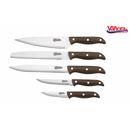 Set 5 cutite buc.maner imita. lemn,gusto, vanora home,  Cutite & seturi | electropc.ro
