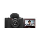 Sony compact dedicata pentru vlogging zv-1f 20.1mp, 7.6mm, f2 iso 125-12.800, 1/32.000s, 4k @30fps, sd/sdxd/sdhc/x1 micro-hdmi/x1 usb-c, rafala 3.5-16cps, wifi/bluetooth, senzor cmos exmor rs 1",  Aparate foto Mirrorless | electropc.ro