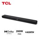 Soundbar tcl ts8111, 260w, 2.1 canale, difuzor central + subwoofer, negru,  Sisteme audio | electropc.ro