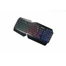 Tastatura gamig serioux andor, 104 taste, 19 taste anti-ghosting , design ergonomic, iluminare rainbow, structura metalica neagra, taste negre, design cu palm rest, cablu usb 1.5m pvc, plug and play, compatibila cu windows 2000/xp/9x/vista/7/8/10,  Tastaturi | electropc.ro