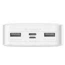 Baterie ext. baseus bipow, 20000mah, alb,  Baterii portabile | electropc.ro