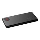 Baterie externa baseus adaman metal, 10000mah, pd 3.0 + qc 3.0 22.5w, 2 x usb; 1 x usb type-c, digital display pt. status baterie, total 3a, negru,  Baterii portabile | electropc.ro