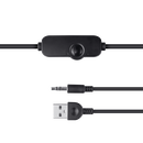 Boxe trust polo 2.0 cu fir, putere maxima 8w, audio input 3.5mm, negru,  Sisteme audio | electropc.ro