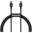 Cablu alimentare si date baseus superior, fast charging data cable pt. smartphone, usb la lightning iphone 2.4a, 1m, negru,  Cabluri periferice | electropc.ro