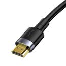 Cablu baseus cafule hdmi (t) 2m, negru,  Cabluri periferice | electropc.ro