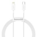 Cablu baseus superior catlys-a02 1m, alb,  Cabluri periferice | electropc.ro