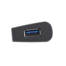 Hub trust halyx , 7 porturi usb 3.2 gen 1, material aluminiu, input usb- c, output usb-a 7, gri,  Hub-uri USB | electropc.ro
