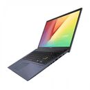 Laptop asus x513ea-ej1709, 15.6-inch, fhd (1920 x 1080), i5-1135g7, 4gb ddr4 on board + 4gb ddr4 so-dimm, 512gb, intel iris x graphics, plastic, bespoke black, endless, 2 years,  Laptopuri | electropc.ro