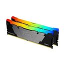 Memorie ram kingston fury beast, dimm, ddr4, 32gb, 3200mhz, cl16, 1.35v, kit of 2,  Memorii RAM Desktop | electropc.ro