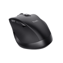 Mouse trust fyda ergonomic, reincarcabil, wireless rf 2.4ghz, usb2.0, 6 butoane, rezolutie 2400 dpi, negru,  Mouse | electropc.ro