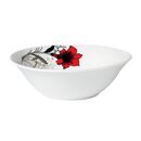 Set 12 boluri 20 cm, red flowers leaf,vanora home,  Farfurii & Boluri de Servire | electropc.ro