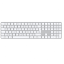 Tastatura apple magic keyboard (2021) with touch id and numeric keypad international english, wireless, silver,  Tastaturi | electropc.ro