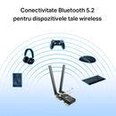 Tp-link adaptor pcle wi-fi 6 ax3000 wi-fi 6 cu bluetooth 5.2 archer tx55e, 2× antene dual-band high-gain, standarde wireless: ieee 802.11ax/ac/n/a 5 ghz ieee 802.11ax/n/g/b 2.4 ghz, bluetooth 5.2/5.0/4.2/4.0, viteza wireless: 5 ghz-up to 2402 mbps, 2.4ghz,  Routere Wireless | electropc.ro