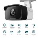 "tp-link camera ir de supraveghere bullet pentru exterior vigic330i(4mm), senzor imagine: cmos 1/2.8"", lentila 4mm, f2.0,weatherproof: ip67, infrarosu: 30m, detectare: 65m, observare: 27m, recunoastere: 13m, identificare: 7m, unghi vizualizare: horizonta,  Camere supraveghere IP | electropc.ro