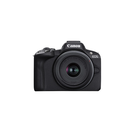 Aparat foto canon eos r50 black kit + obiectiv rf-s18-45mm f4.5-6.3 is stm, mirrorless, 24.2 megapixeli, procesor digic x, montura rf, senzor aps-c 22.3 x 14.9mm, aspect 3:2, focalizare: dual pixel cmos af ii,  100 % pe orizontală şi 100 % pe verticală (s,  Aparate foto Mirrorless | electropc.ro