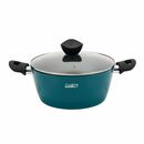 Cratita aluminiu+capac, 22x9.5 cm, 3.5 l, syvota ,cooking by heinner,  Tavi copt | electropc.ro