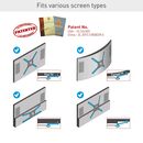 Suport tv plat/curbat de perete cu 2 brate barkan bm443lp, 13"- 83", max 50kg, vesa 600x400, negru,  Suporturi TV & Monitor | electropc.ro
