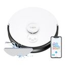 Tp link aspirator robot cu mop și navigare lidar tapo rv30, capacitate acumulator: 5000 mah, reincarcare si reluare, lidar + gyroscope, harta virtuala, inaltime de trecere: 20 mm, putere aspiratie: 4200pa, 4 niveluri, capacitatea recipientului de colectar,  Aspiratoare | electropc.ro