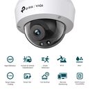 Tp-link camera ir de supraveghere dome pentru exterior vigi c230i(4mm), senzor imagine: cmos 1/2.8", lentila 4mm, f2.0, weatherproof: ip67, infrarosu: 30m, unghi vizualizare: 82.5°/44.9°/99.3°(h/v/d), detectare: 49m, observare:20m, recunoastere: 10m, iden,  Camere supraveghere IP | electropc.ro